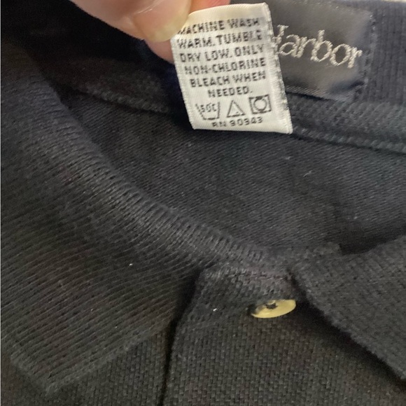 Vintage Pittsburgh Penguins Men's InnerHarbor Embroidered Black Polo Shirt XL - Picture 4 of 7